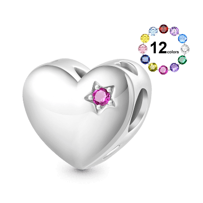 DAD Birthstone Charm