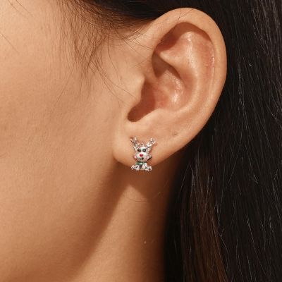 Christmas Elk Stud Earrings