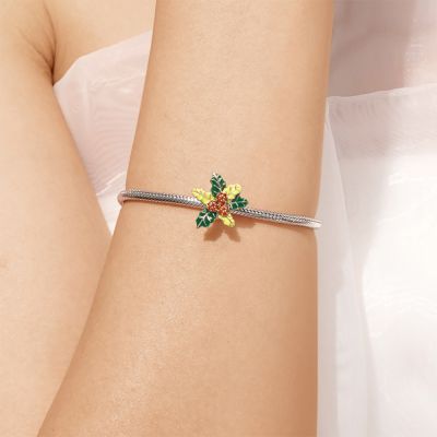 Christmas Mistletoe Charm