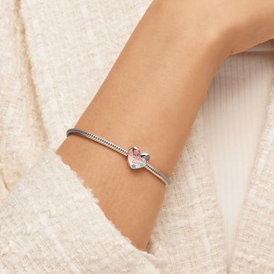 Grandmas Girl Heart Charm