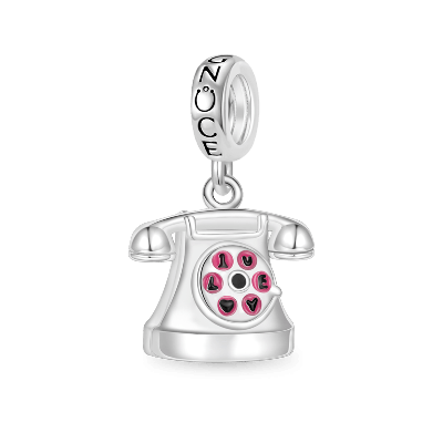 Antique Telephone Pendant