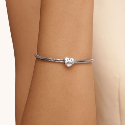 Friends Are Family We Choose Love Heart Charm