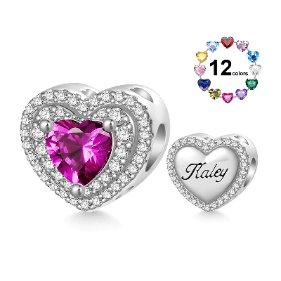 Heart Engravable Charm