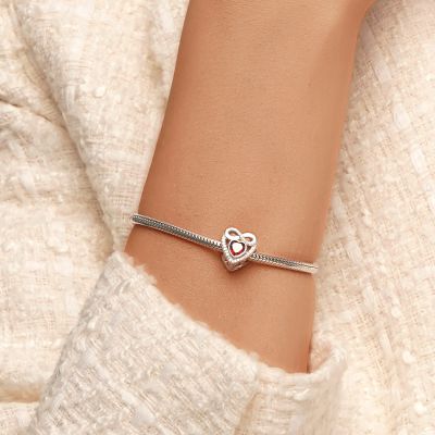 Infinite Love Birthstone Charm