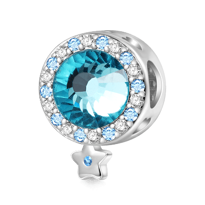 Blue Night Sky Charm
