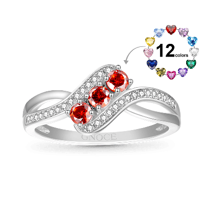Birthstone Diamond Ring