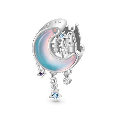 Blue Moon Castle Charm