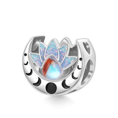 Lotus Moon Charm