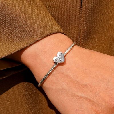 Engravable Heart Charm