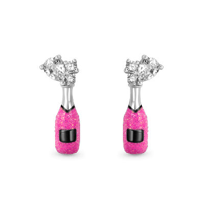 Champagne Stud Earrings