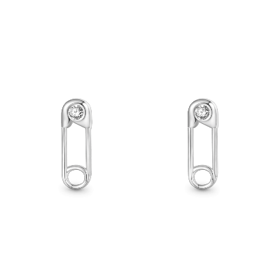 Paperclip Stud Earrings