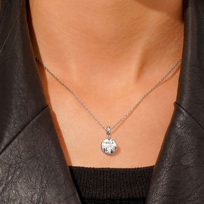 Engravable Disk Pendant