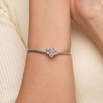 Hollow Love Heart Charm