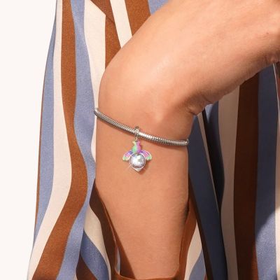 Bee Daisy Colorful Pendant