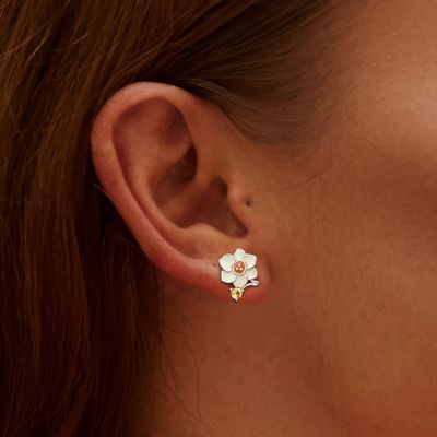 Narcissus Stud Earrings