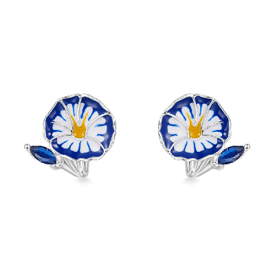 Morning Glory Stud Earrings