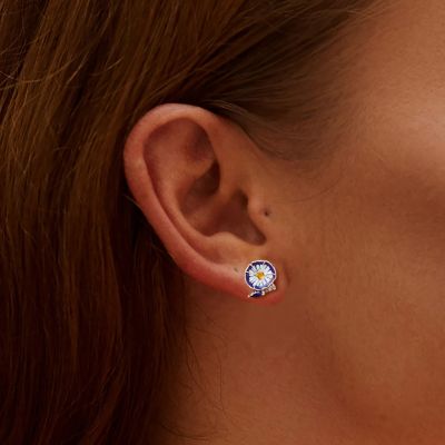 Morning Glory Stud Earrings
