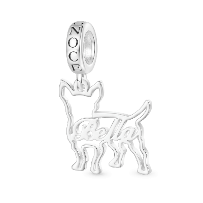 Engravable Chihuahua Pendant