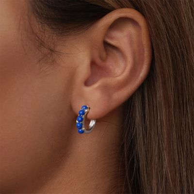 Blue Star Earrings