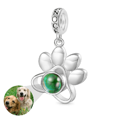 Projection Pet Paw Pendant