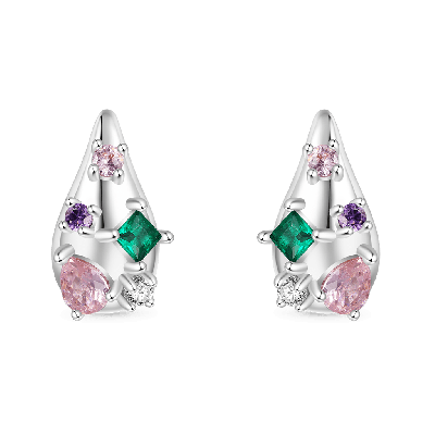 Teardrop Stud Earrings