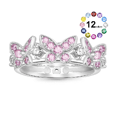 Brilliant Butterfly Ring