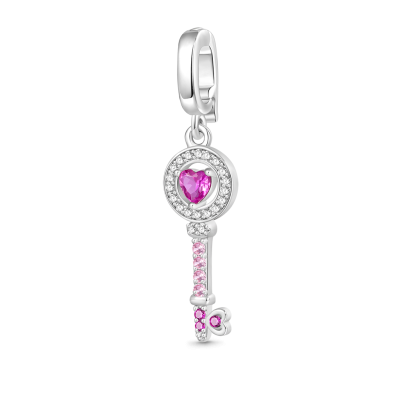 Key Clasp Clusters Charm