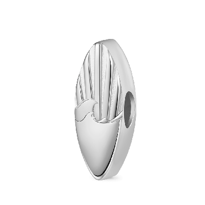 Wave Surfboard Engravable Charm