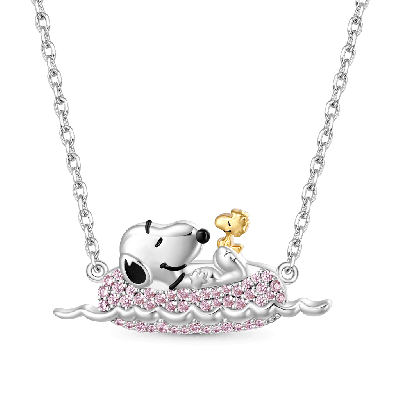 Peanuts Snoopy with Woodstock Necklace