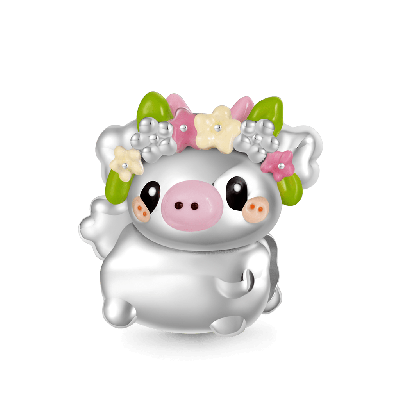 Baby Highland Cow Charm