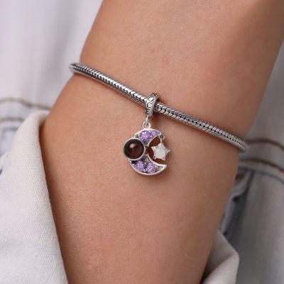 Projection Moon & Star Pendant