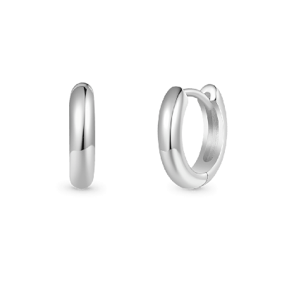 Hoop Huggie Earrings