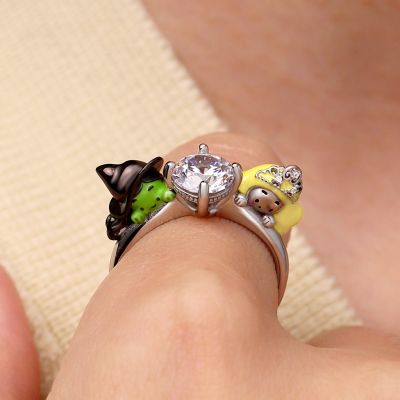 Wicked Elphaba & Glinda Ring