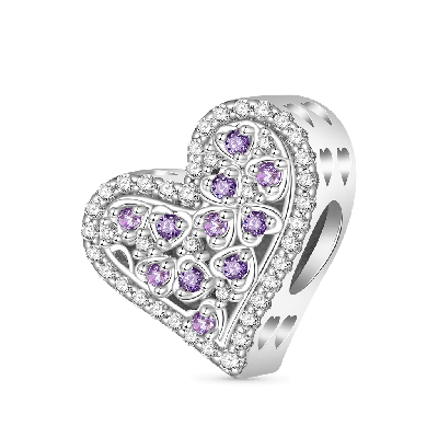 Engravable Lucky Heart Charm