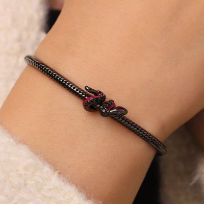 Luminous Black Snake Charm