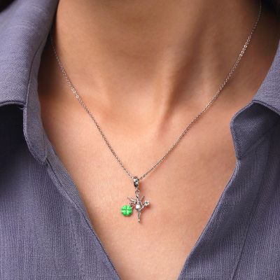 Fairy Four-leaf Clover Pendant