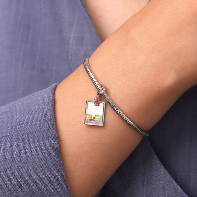 Tetris Red Tetromino Mini Pendant