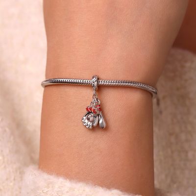 Baseball Gloves & Bats Pendant