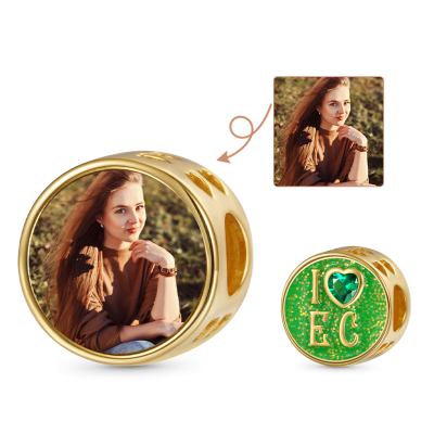 Wicked I Love Emerald City Photo Charm