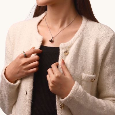 Wicked Elphaba Black Hat Triple Pendant