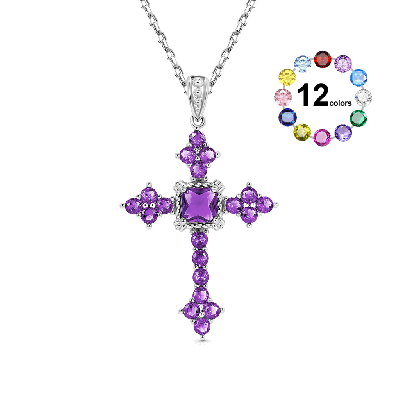 Elegant Vintage Cross Necklace