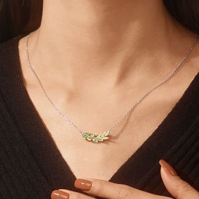 Olive Leaf Necklace