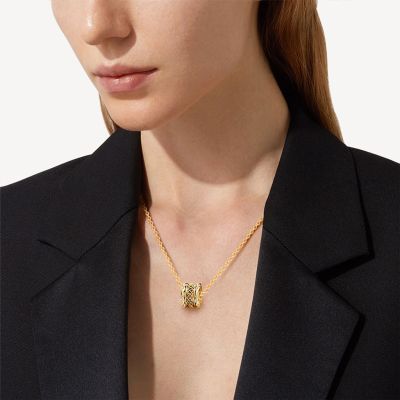 Romantic Heart Infinity Drum Necklace