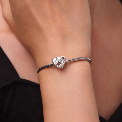 Cat Love Photo Charm