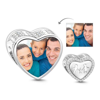 Family Photo Charm