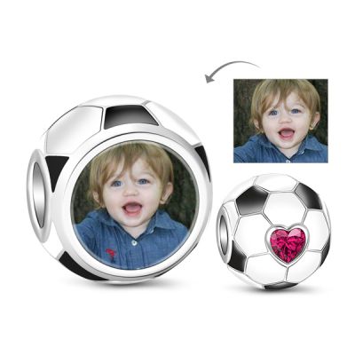 Football Photo Charm