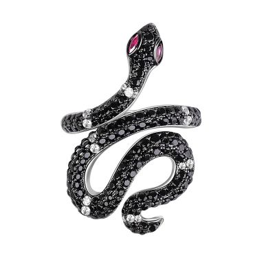 Black Snake Ring