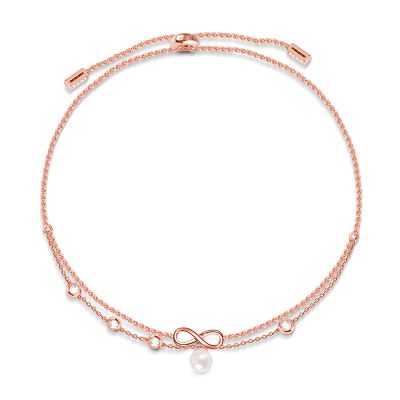 Pearl Infinity Anklet