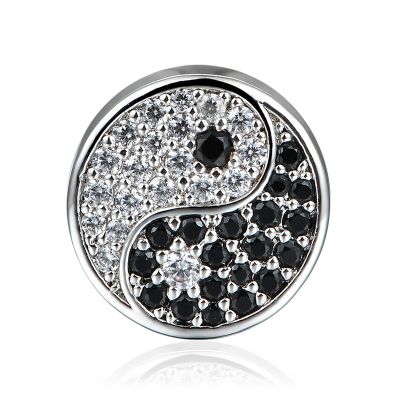Yin Yang Diagram Charm