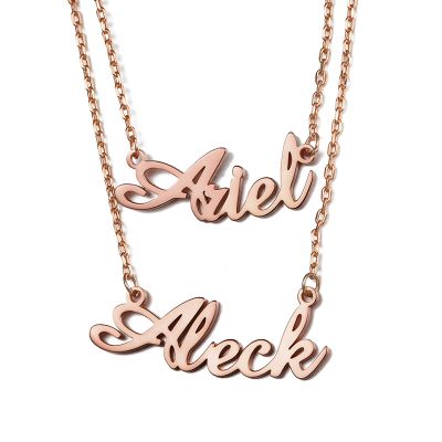 Double Name Necklace
